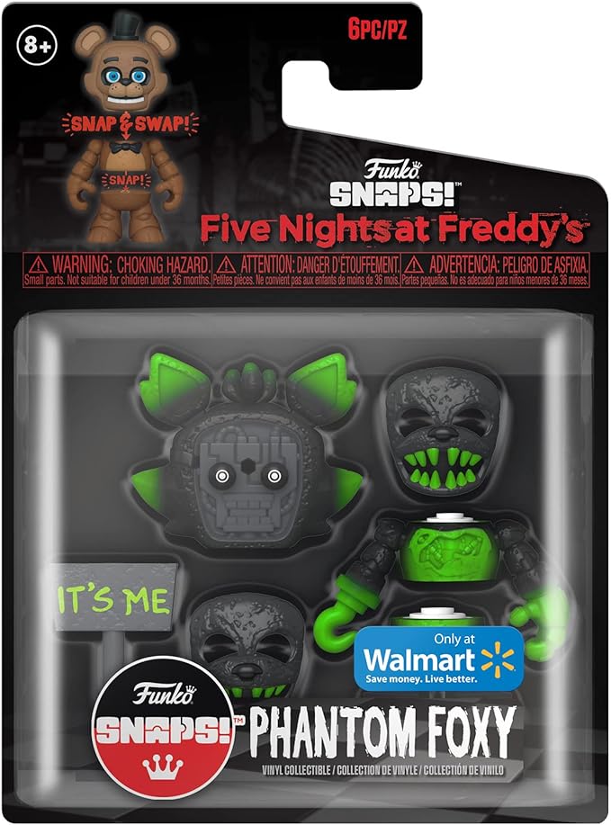 Funko Snaps!: Fivew Nights at Freddy's - Phantom Foxy (Walmart Exclusive) - Figurio