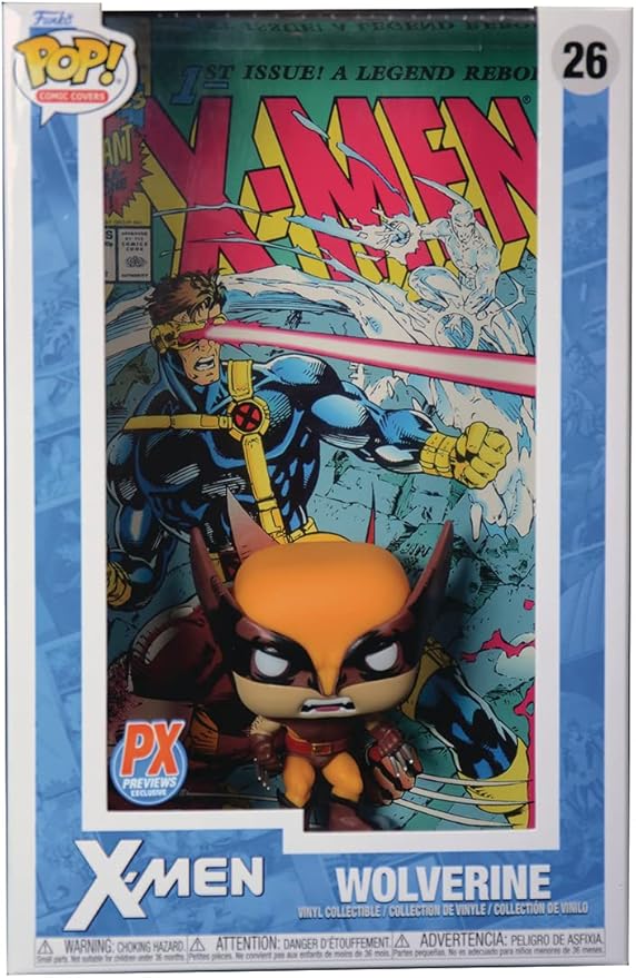 Pop! Comic Cover: Marvel X-Men Wolverine PX Vinyl Figure - Figurio