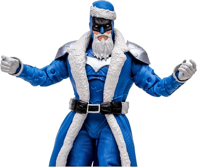 Batman Santa (Blue Suit) Gold Label 7" Figure McFarlane Toys Store Exclusive - Figurio