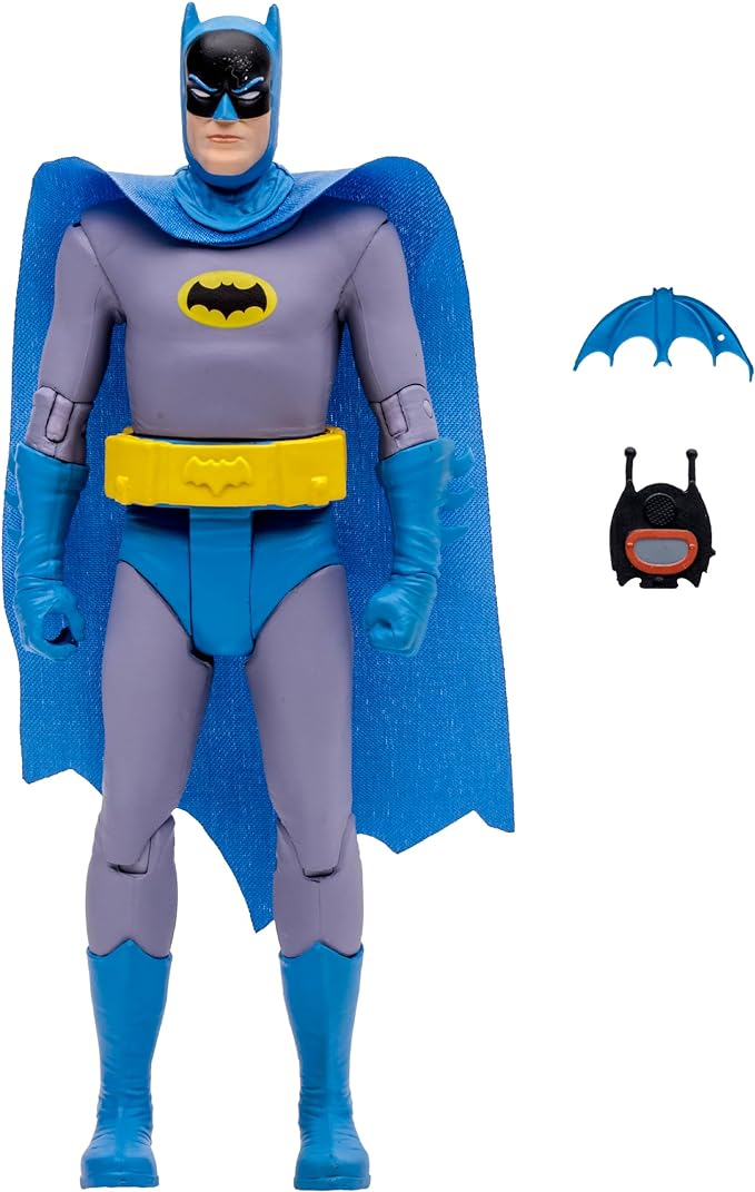 McFarlane Toys - DC Retro Batman (The New Adventures of Batman) 6in Action Figure - Figurio