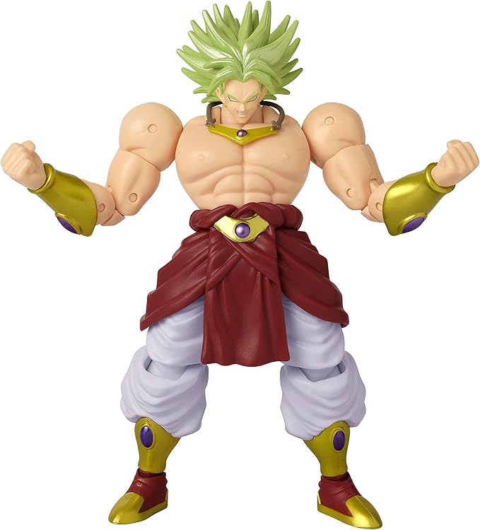 Dragon Stars Series - Dragon Ball Super - Super Saiyan Goku (Battle Damage Ver.) vs Super Saiyan Broly Battle Pack Action Figure Set - Figurio