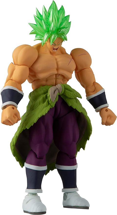 Bandai Namco - Dragon Ball Super - Super Saiyan Broly, Dragon Ball Evolve 5" Action Figure - Figurio