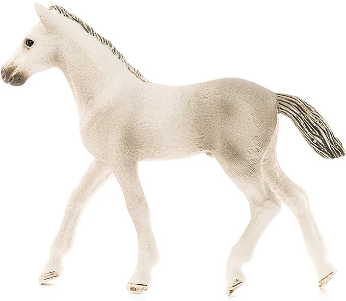 Schleich Horse Club, Horse Toys for Girls and Boys Holsteiner Foal Horse Figurine, Ages 5+ - Figurio