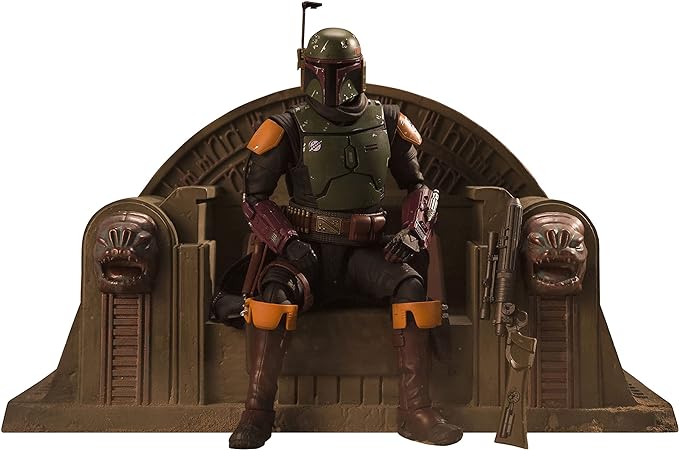 S.H. Figuarts Boba Fett (Star Wars: The Book of Boba Fett) Approx. 6.1 inches (155 mm), AVS, PVC & Fabric, Pre-Painted Action Figure - Figurio