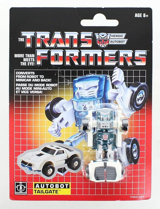 Transformers G1 Reissue Exclusive Heroic Autobot Tailgate 3" Action Figure - Figurio