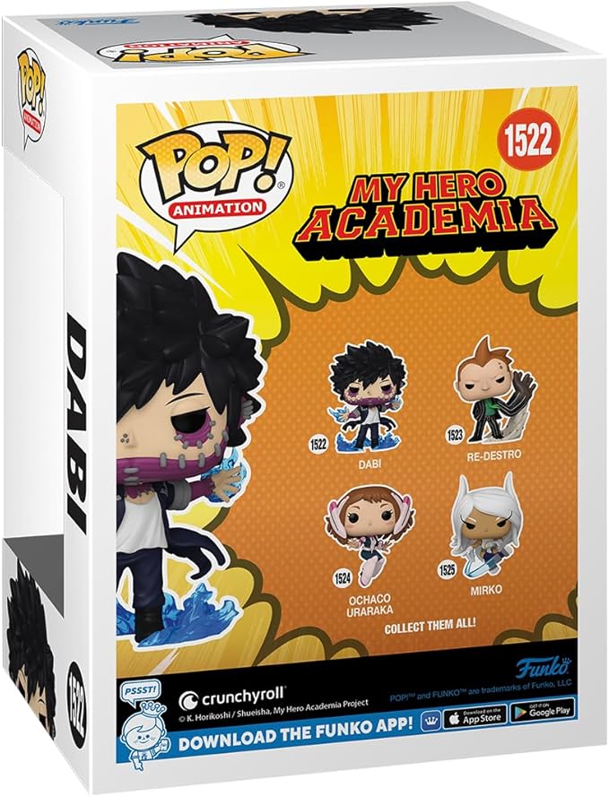 Funko Pop! Animation: My Hero Academia - Dabi - Figurio