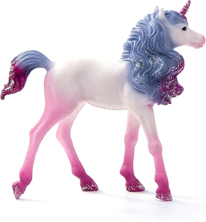 Schleich bayala, Unicorn Toys, Unicorn Gifts for Girls and Boys 5-12 Years Old, Mandala Unicorn Foal - Figurio