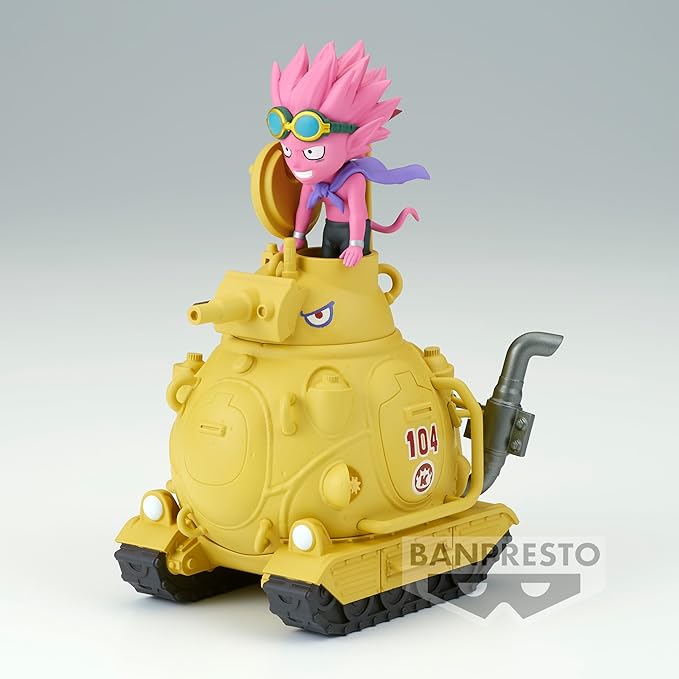 Banpresto - Sand Land - Sand Land Royal Army Tank Corps No. 104, Bandai Spirits Mega World Collectable Figure - Figurio