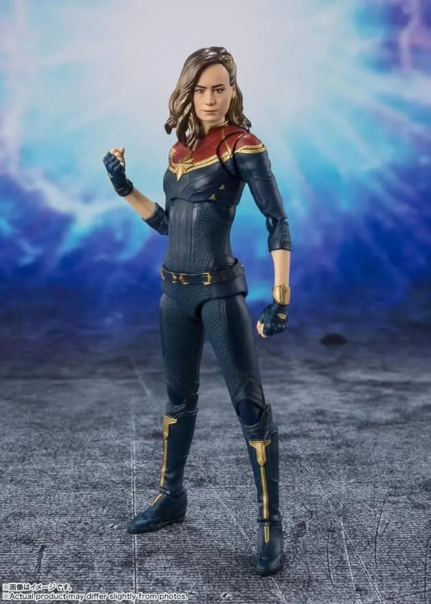 TAMASHII NATIONS - The Marvels - Captain Marvel (The Marvels), Bandai Spirits S.H.Figuarts Action Figure - Figurio