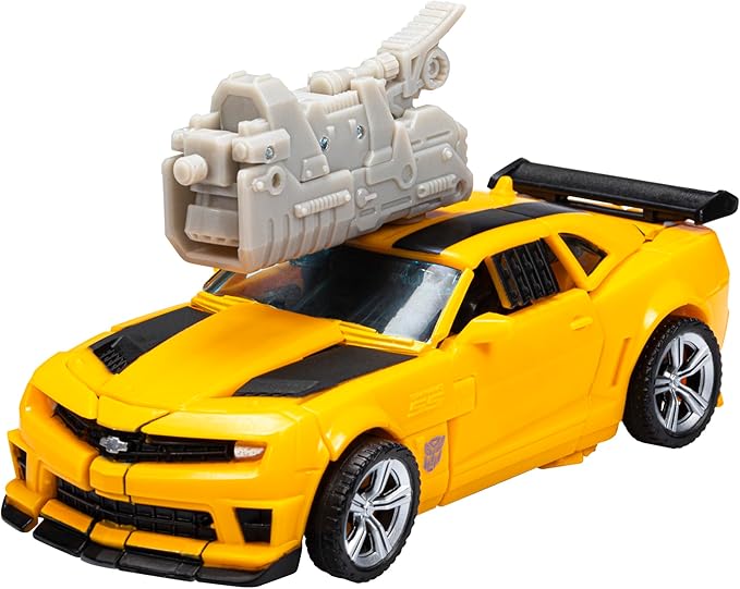 Transformers Toys Deluxe Class Universal Studios The Ride - 3D Bumblebee Action Figure - Ages 5 and Up, 4.5-inch - Figurio