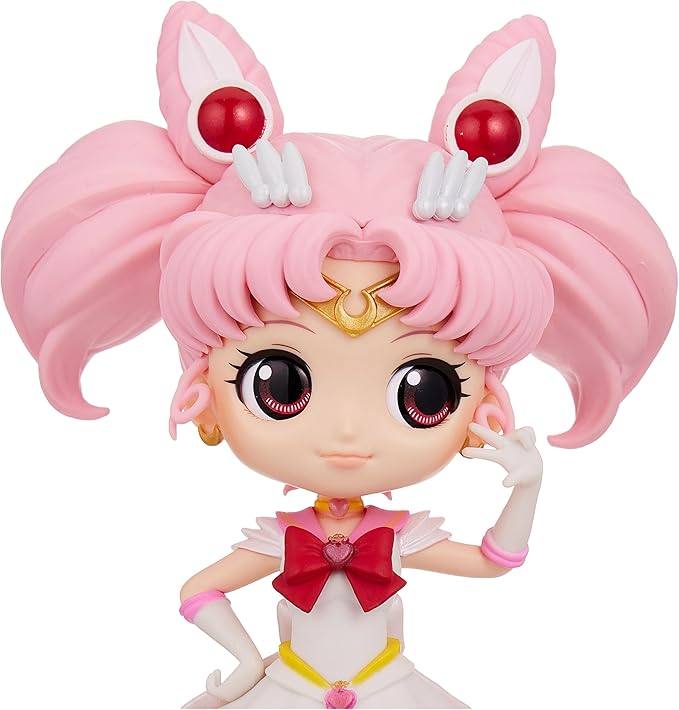 Banpresto 16622 Pretty Guardian Eternal - The Movie - Q posket - Super Sailor Chibi Moon (ver.A) Repeat Figure - Figurio