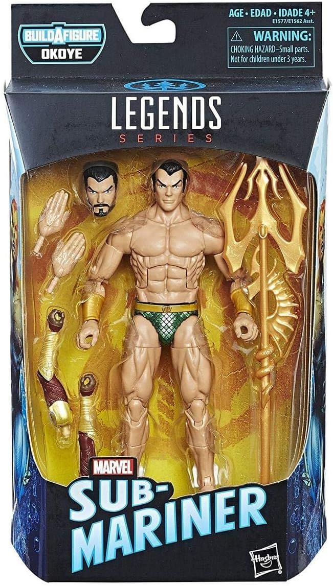 Marvel Black Panther Legends Series Sub-Mariner, 6-inch - Figurio