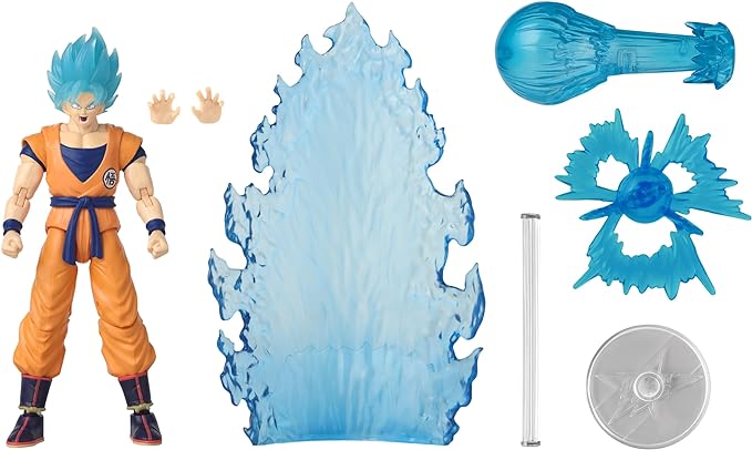 Dragon Ball Super Bandai Dragon Stars - SS Blue Goku (Power up Pack) Action Figure - Figurio