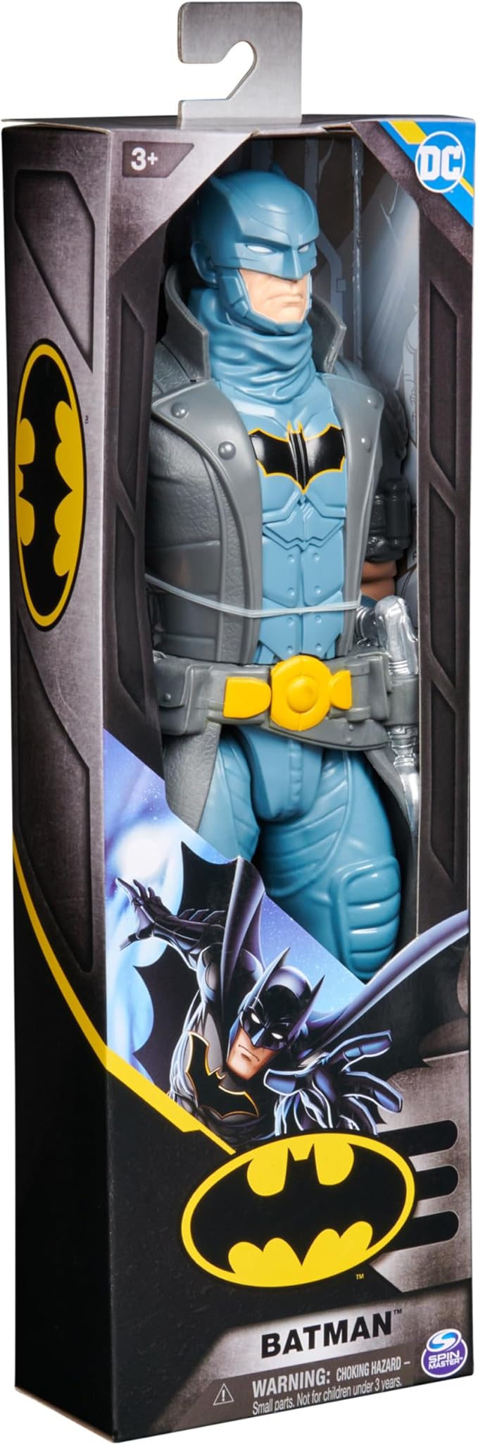 DC Comics, Batman Action Figure, 12-inch Super Hero Collectible Kids Toys for Boys and Girls, Ages 3+ - Figurio