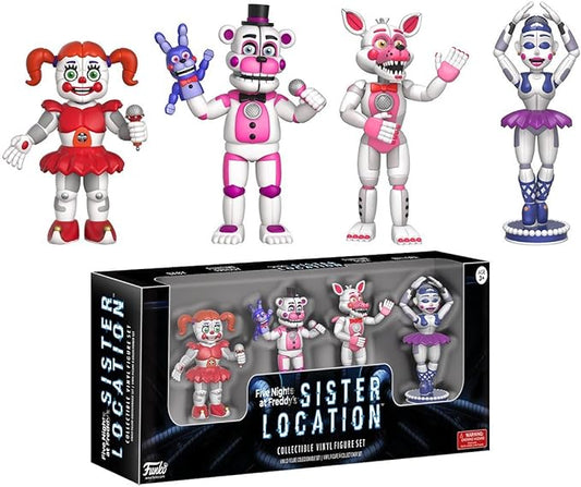 Funko 2" Action Figure Five Nights at Freddy's Sister Location Set 1 Action Figure - Figurio