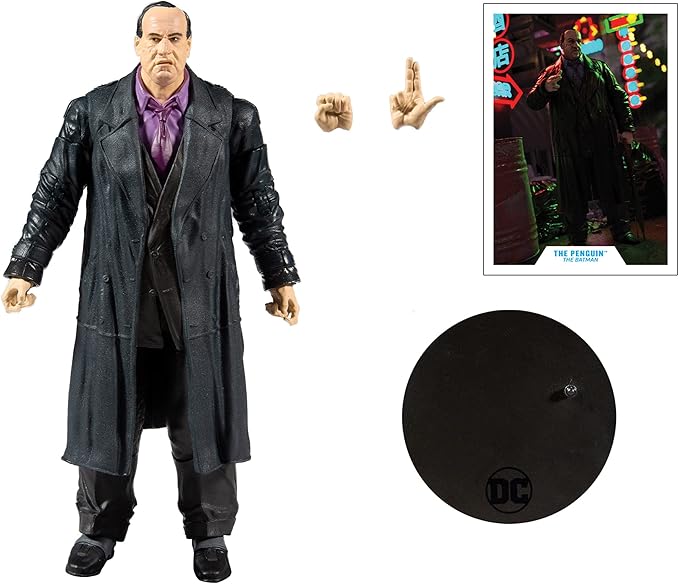 McFarlane Toys - DC Multiverse The Penguin Batman Movie 7" Action Figure with Accessories - Figurio