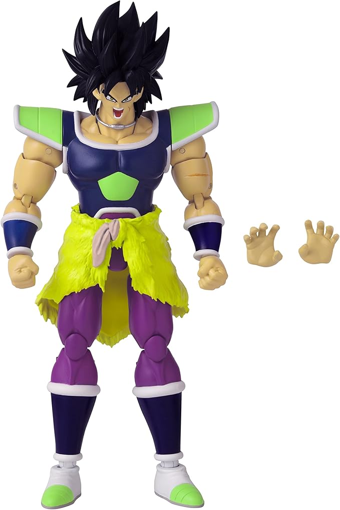 Bandai America - Dragon Ball Super: Dragon Stars Broly 6.5 Action Figure - Figurio