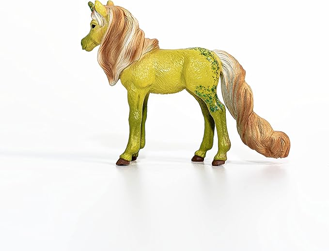 Schleich bayala, Unicorn Toys, Unicorn Gifts for Girls and Boys 5-12 years old, Kiwi Unicorn Foal - Figurio