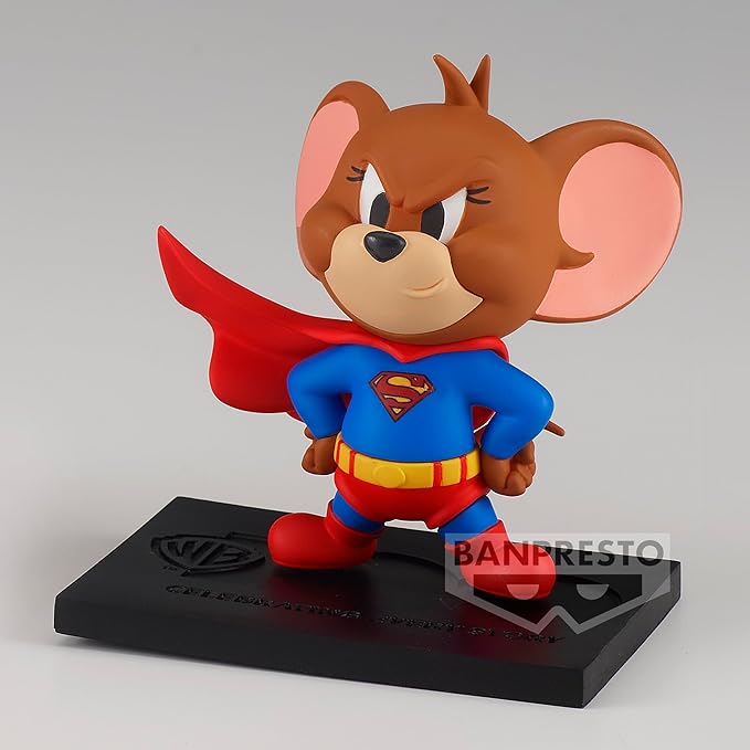 Banpresto - Tom and Jerry - WB 100th Anniversary - Jerry (Tom and Jerry as Superman) (ver. B), Bandai Spirits Figure - Figurio