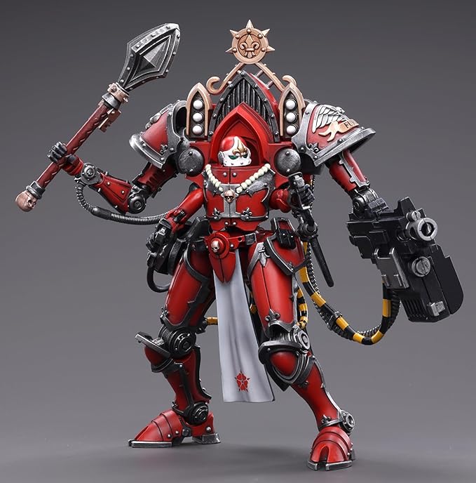 JOYTOY Warhammer 40K 1/18 Action Figures, Adepta Sororitas Paragon Warsuit Sister Merewal Perfect for Collectors & Decor, Ideal Gift for Birthdays, Christmas, Character Figure - JT4508 - Figurio