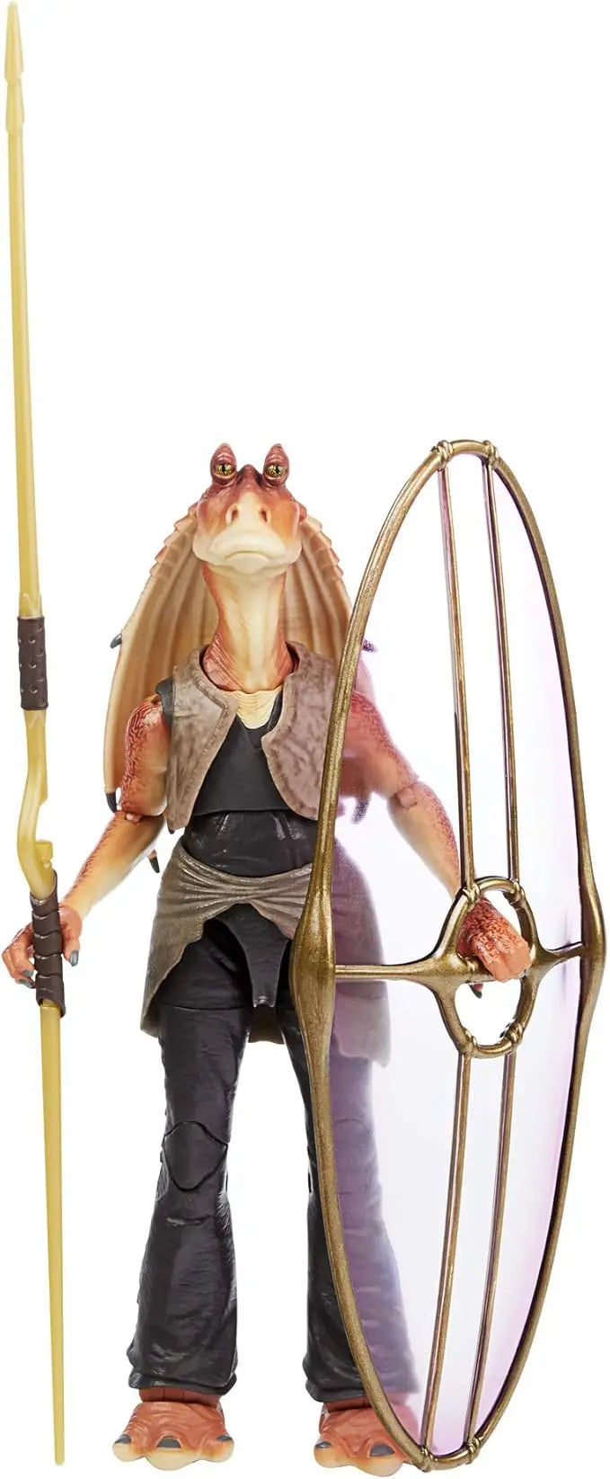 STAR WARS The Black Series Jar Jar Binks 6-Inch-Scale The Phantom Menace Collectible Deluxe Action Figure, Kids Ages 4 and Up - Figurio