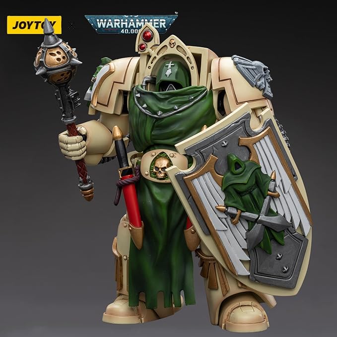 JOYTOY Warhammer 40,000 1/18 Action Figure Dark Angels Deathwing Knight with Mace of Absolution 2 Collection Model Christmas Birthday Gifts - Figurio