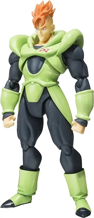 Bandai Tamashii Nations SH Figuarts Android 16 "Dragon Ball Z" Action Figure - Figurio