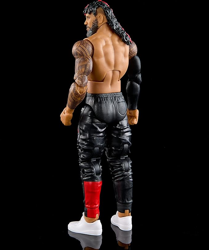 Mattel WWE Jimmy Uso Top Picks Elite Collection Action Figure, Articulation & Life-Like Detail, Interchangeable Accessories, 6-in - Figurio