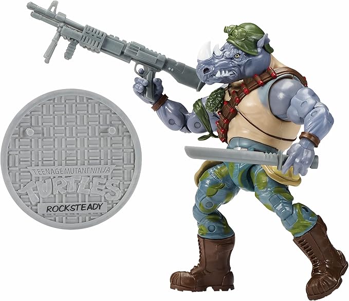 Teenage Mutant Ninja Turtles Leo vs. Rocksteady 2 Pack - Figurio