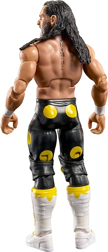 Mattel WWE Top Picks Elite Action Figure & Accessories Set, Seth Rollins 6-inch Collectible with Swappable Hands, Ring Gear & 25 Articulation Points - Figurio