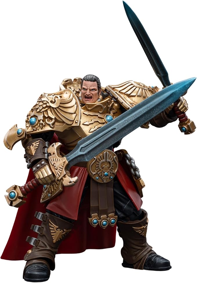 JOYTOY Warhammer 40K 1/18 Action Figure Adeptus Custodes Blade Champion Anime Collection Model Gift - Figurio