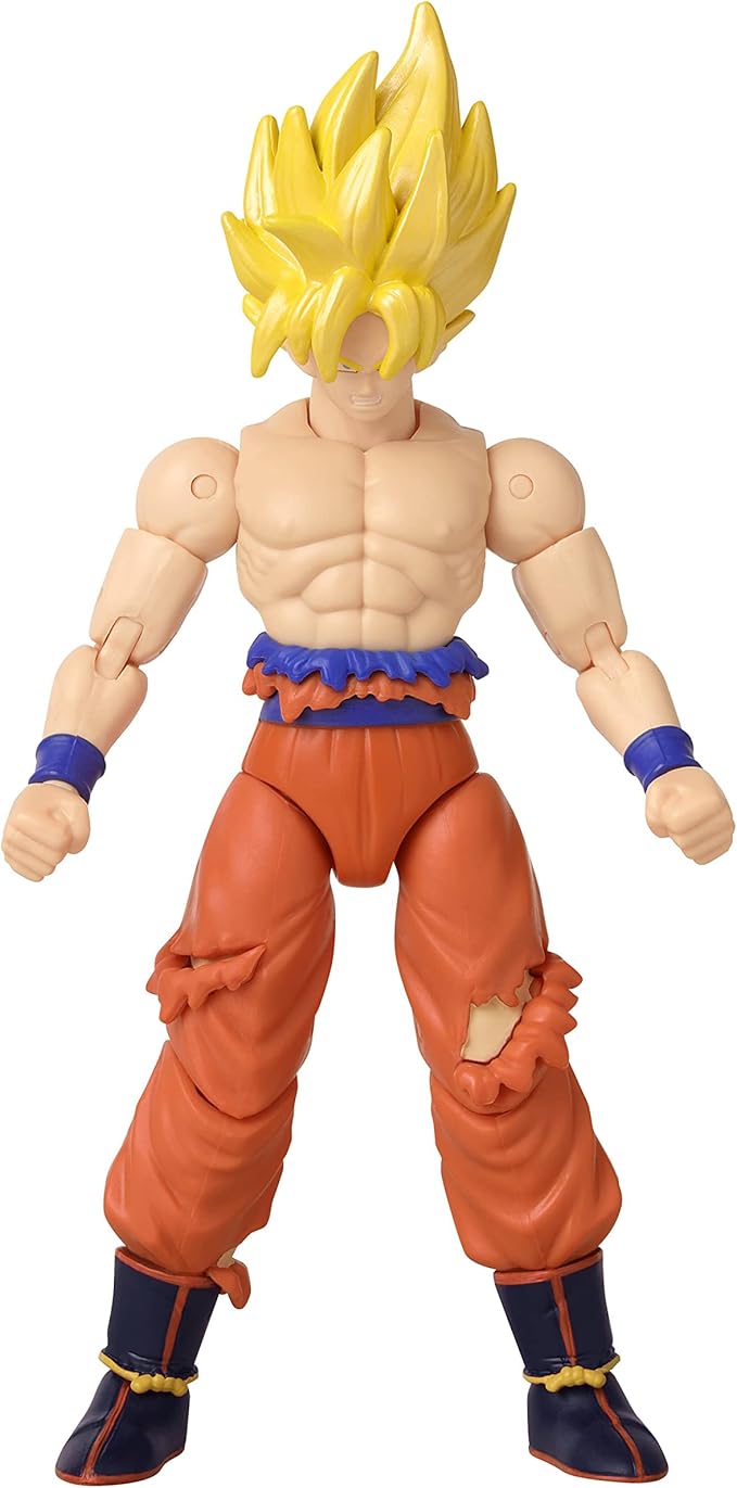 Dragon Stars Series - Dragon Ball Super - Super Saiyan Goku (Battle Damage Ver.) vs Super Saiyan Broly Battle Pack Action Figure Set - Figurio