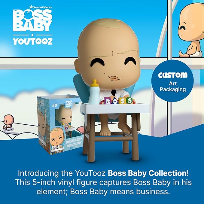 Youtooz Boss Baby 5" Vinyl Figure, Official Licensed Collectible from DreamWorks Animation Boss Baby, by Youtooz Boss Baby Collection - Figurio