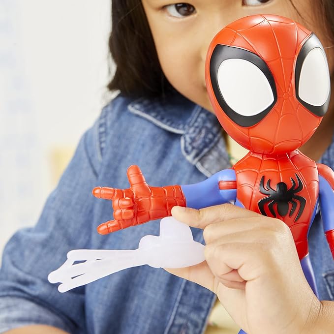 Spidey and his Amazing Friends Supersized Hero Multipack, 3 Large Action Figures, Marvel Preschool Super Hero Toy, Ages 3 and Up, 9 Inches (Amazon Exclusive) - Figurio