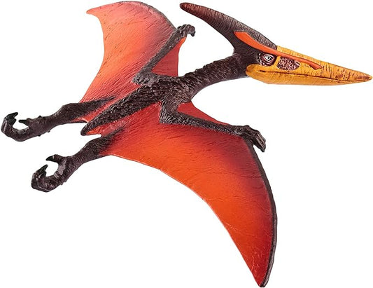 Schleich Dinosaurs Realistic Winged Pteranodon Figurine - Detailed Prehistoric Jurassic Dino Figurine, Durable for Fun Play for Boys and Girls, Gift for Kids Ages 4+ - Figurio