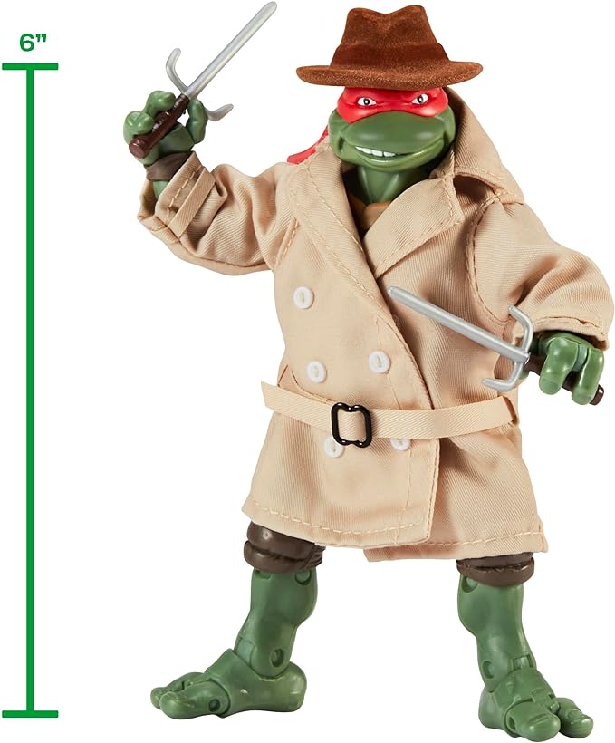 Teenage Mutant Ninja Turtles: Ninja Elite 6" Raphael in Disguise Figure by Playmates Toys - Figurio