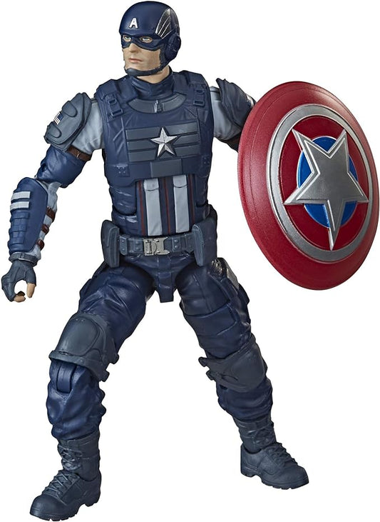 Hasbro Marvel Legends Series Gamerverse 6-inch Collectible Captain America Action Figure Toy, Ages 4 and Up - Figurio