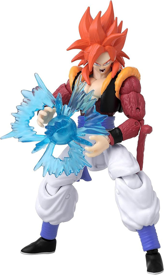 Dragon Ball Super - Super Saiyan 4 Gogeta, Bandai Namco Dragon Stars Power Up Pack Action Figure & Accessory Set - Figurio