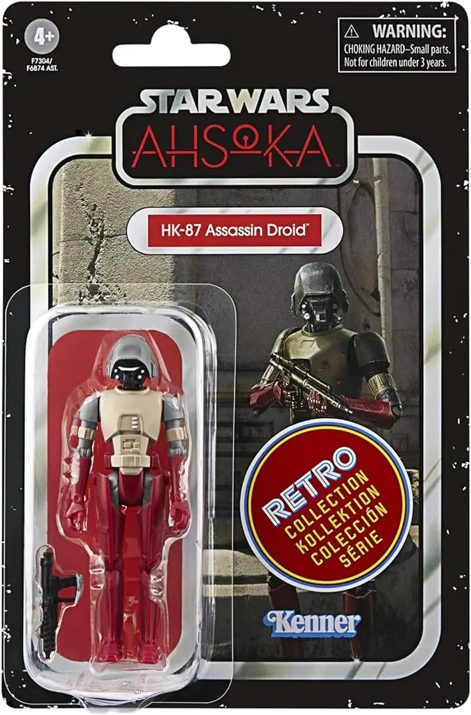 STAR WARS Retro Collection HK-87 Assassin Droid, Ahsoka 3.75-Inch Collectible Action Figures, Ages 4 and Up - Figurio