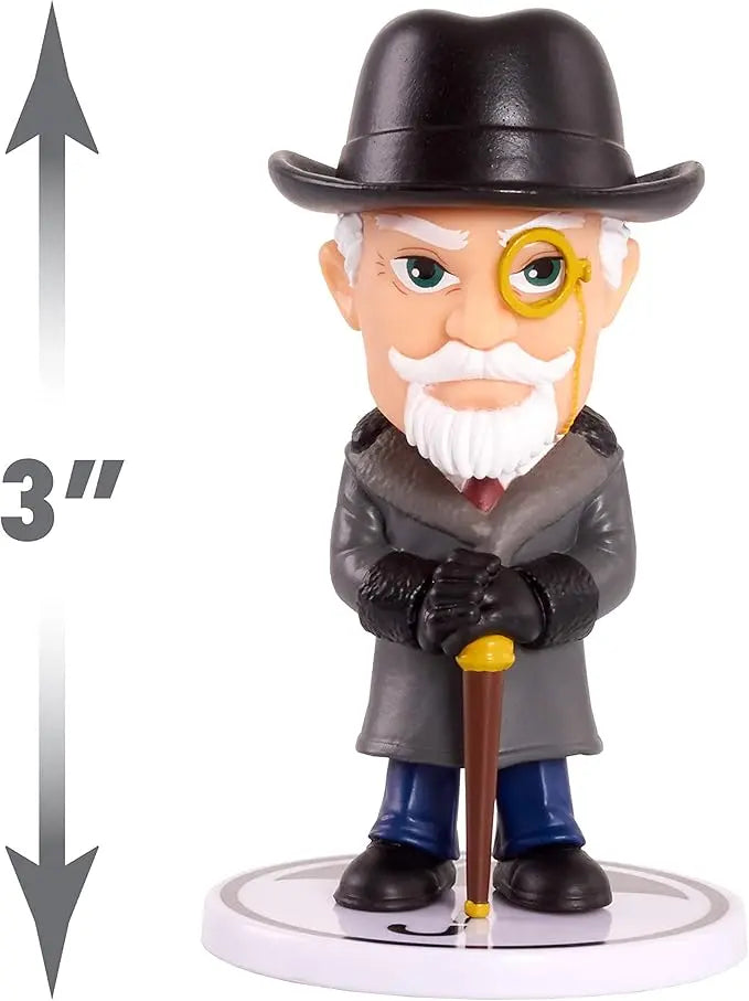 Just Play The Umbrella Academy 3.25 Inch Stylized Collectible Figure, Sir Reginald Hargreeves, Kids Toys for Ages 14 Up - Figurio