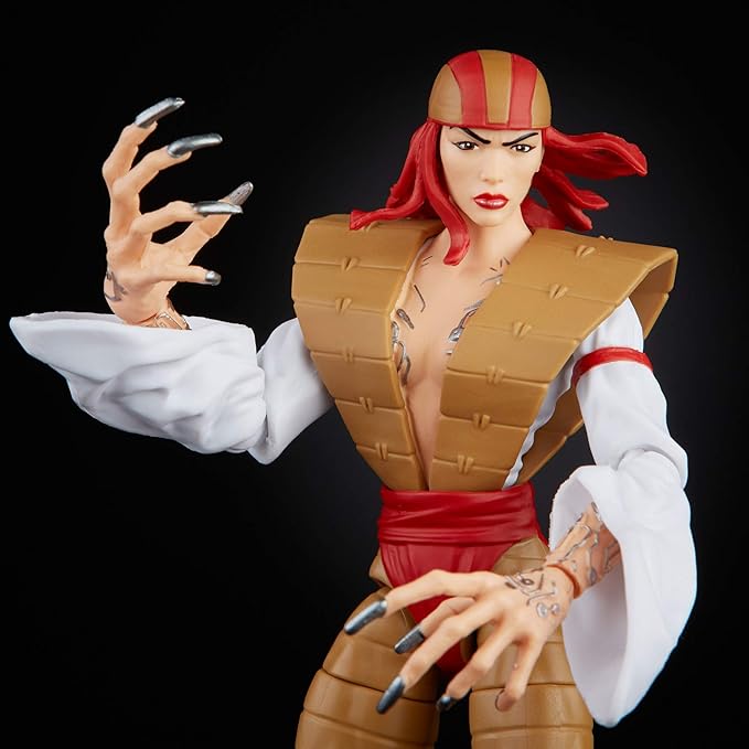 Marvel Legends Series 6-inch Collectible Lady Deathstrike Action Figure, Includes 1 Build-A-Figure Part(s), Premium Design - Figurio