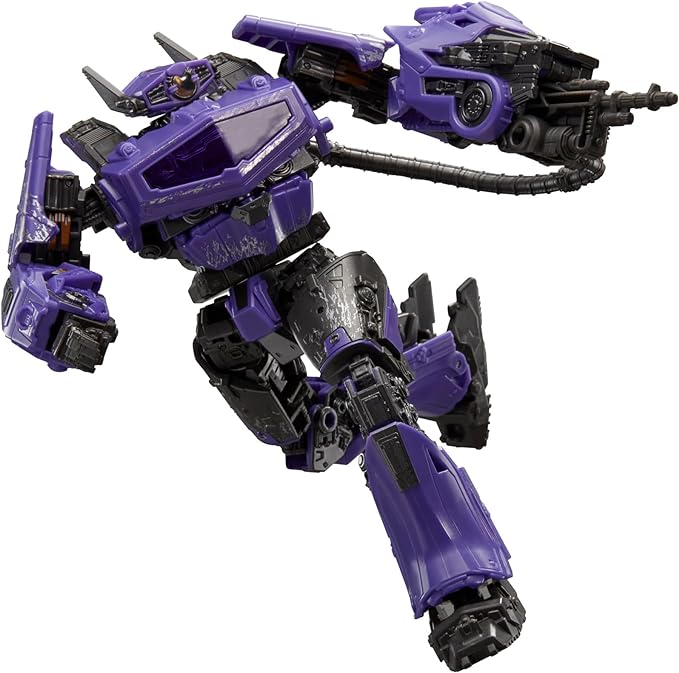 Transformers Toys Studio Series Voyager Bumblebee 110 Shockwave, 6.5-inch Converting Action Figure, 8+ - Figurio