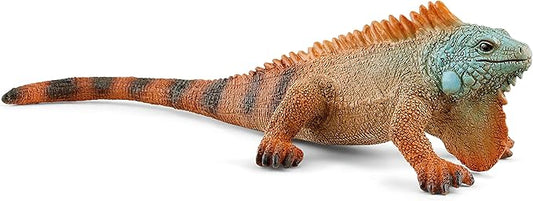 Schleich Wild Life Animal Toy for Boys and Girls Ages 3+, Iguana, Multicolor, 1.1 inch - Figurio