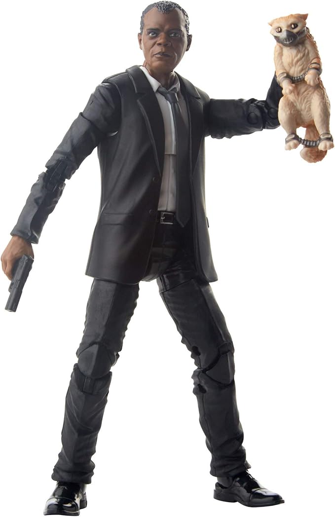 Marvel Captain Marvel 6-inch Legends Nick Fury Figure for Collectors, Kids, & Fans - Figurio