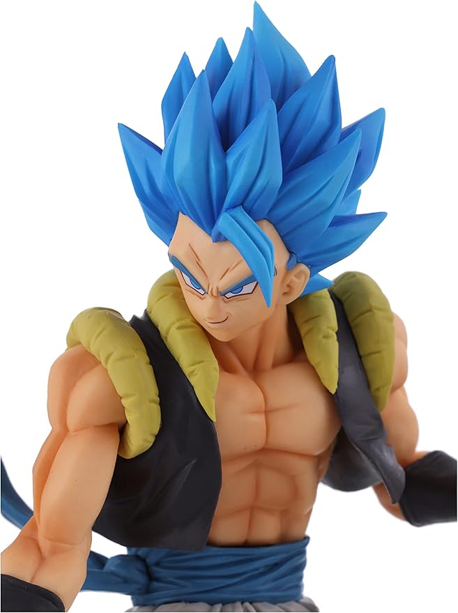 Banpresto 81843 Dragon Ball Z Dokkan Battle 5th Anniversary SSGSS Gogeta Figure, Multiple Colors - Figurio