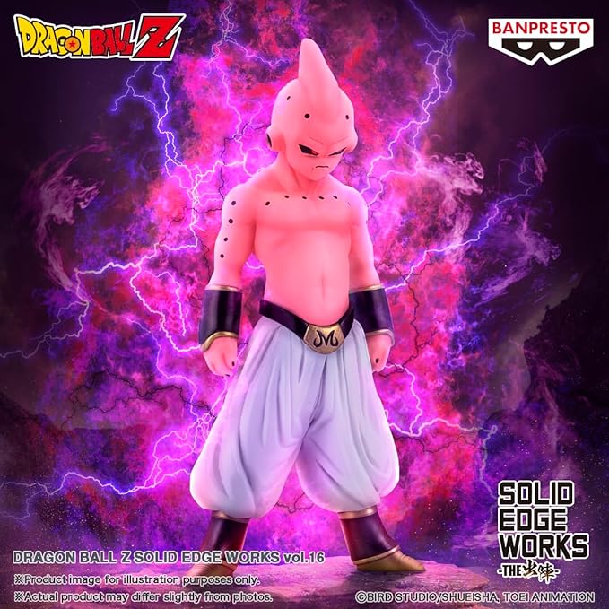 Banpresto - Dragon Ball Z - Kid Buu vol. 16, Bandai Spirits Solid Edge Works Figure - Figurio