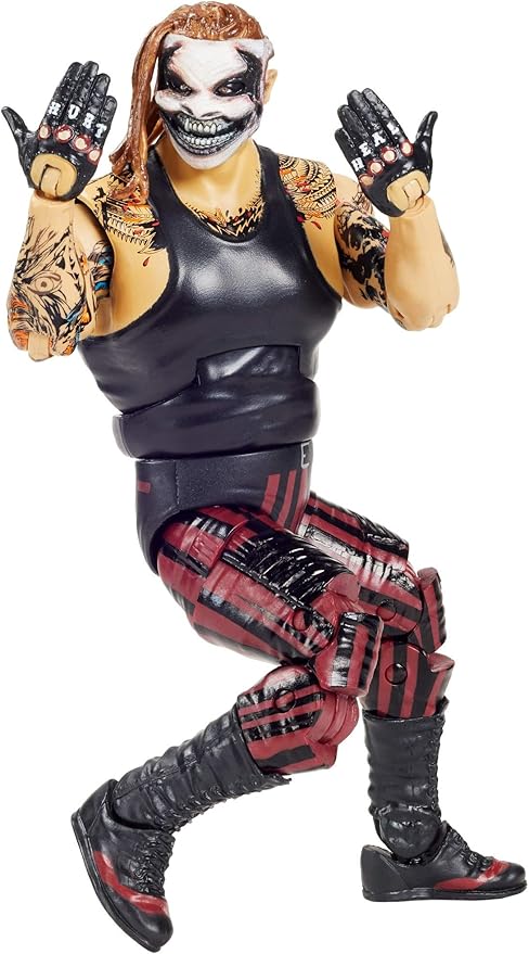 WWE MATTEL The Fiend Bray Wyatt Elite Series #78 Deluxe Action Figure with Realistic Facial Detailing, Iconic Ring Gear & Accessories, Multi (GKY13) - Figurio