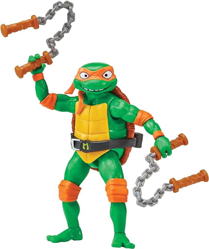 Teenage Mutant Ninja Turtles: Mutant Mayhem Basic Figure Turtle 4-Pack Bundle by Playmates Toys - Figurio