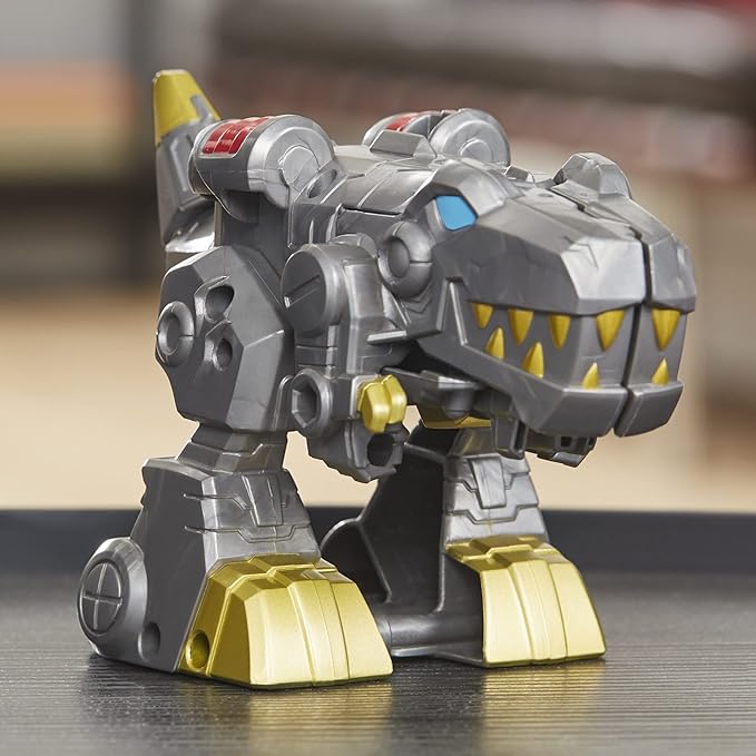 Transformers Classic Heroes Team Grimlock Converting Toy, 4.5-Inch Action Figure, for Kids Ages 3 and Up - Figurio