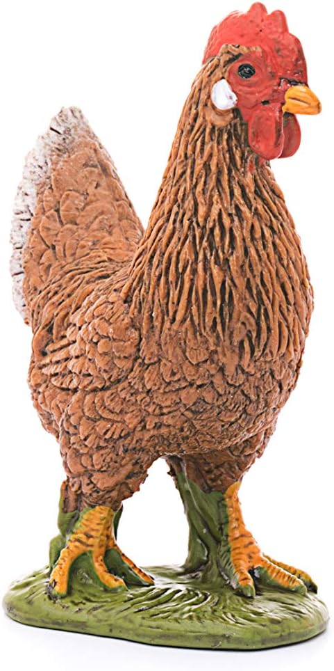 Schleich 13826-23 Farm World Hen Figurine for Ages 3+ - Figurio